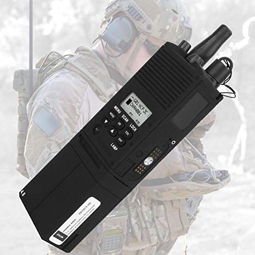 Tbest Dummy 2 Way Radio case Cosplay Prop Tactics Faux walkie Talkie Durable Plastic Dummy Radio Walkie Prop