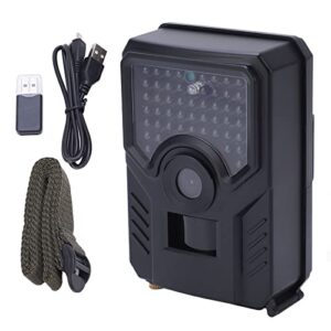 Kadimendium Trail Camera, Hunting Camera 3MP Color CMOS 0.8s Fast Shooting Professional for Orchard Farm