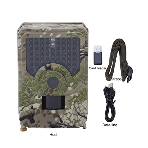 Kadimendium Trail Camera, Hunting Camera 3MP Color CMOS 0.8s Fast Shooting Professional for Orchard Farm