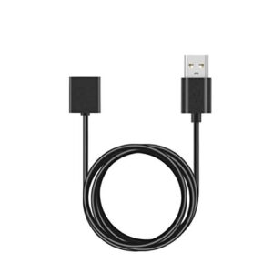 magnetic usb smart charger cable,fast charging cable with 2.6 feet,1 pack （black ）