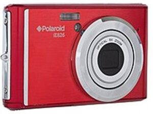 polaroid ie826 digital camera (red)