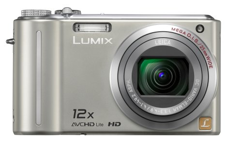 Panasonic Lumix DMC-ZS3 10MP Digital Camera with 12x Wide Angle MEGA Optical Image Stabilized Zoom and 3 inch LCD (Silver)