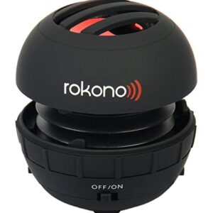 Rokono BASS+ Mini Speaker for iPhone / iPad / iPod / MP3 Player / Laptop - Black