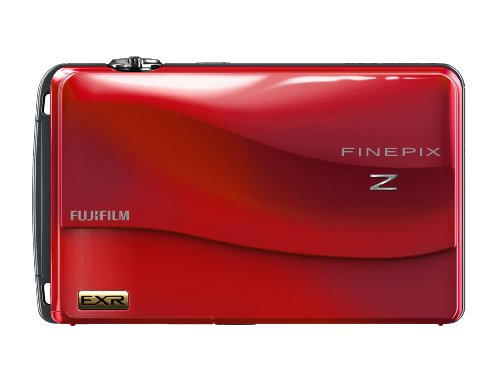 Fujifilm FinePix Z700EXR 12 MP Super CCD EXR Digital Camera with 5x Optical Zoom and 3.5-Inch Touch-Screen LCD (Red)