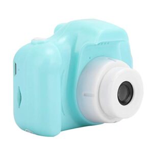 mini digital camera, portable mini children kid digital video camera toy with 2.0in tft color screen, gift for 3-10 years old kids on birthday (green)