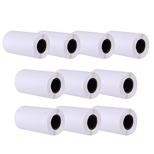 Camera Printing Paper, 10 Rolls Photo Printer Paper for Kids Printer Camera, Children's Camera Instant Print Rolls, Refill Print Paper for Kids Camera