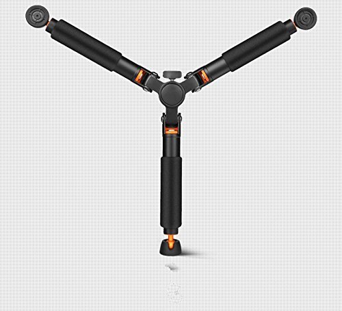 Bestshoot Desktop Mini Tripod Load 3KG Universal 3 Legs Monopod Base Stand Unipod Support Compatible with Canon 60D 60D 5D Nikon D90 Sony A58 A7RII DSLR Cameras Video Micro Shooting