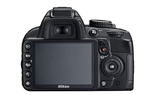 Nikon D3100 14.2MP Digital SLR Camera Body Only - (Black) (Kit Box, No Lens) (International Version) (Renewed)