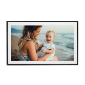 skylight frame: 15 inch wifi digital picture frame, email photos from anywhere, touch screen digital photo frame display – gift for friends and family