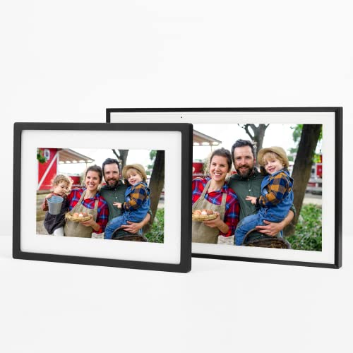 Skylight Frame: 15 inch WiFi Digital Picture Frame, Email Photos from Anywhere, Touch Screen Digital Photo Frame Display - Gift for Friends and Family