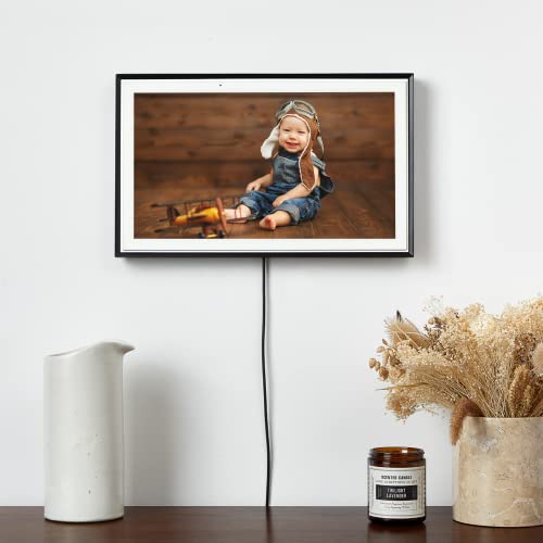 Skylight Frame: 15 inch WiFi Digital Picture Frame, Email Photos from Anywhere, Touch Screen Digital Photo Frame Display - Gift for Friends and Family