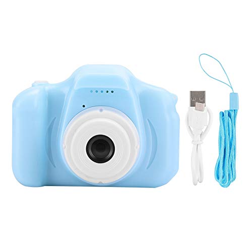 TOPINCN 2.0 Inches HD 1080P Camera Camera Kids Camera Camera 32GB Card Selfie Mini Camera Kids Rechargeable, (Blue)