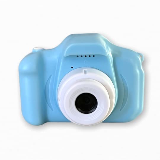 Kids Camera, Christmas Birthday Kids Camera for Boys Girls Age 3-9, Kid Camera for Toddler, Video Camera for Kids, Kids Digital Camera, Kidizoom Camera, Mini Camera for Kids with 32GB SD Card (Blue)