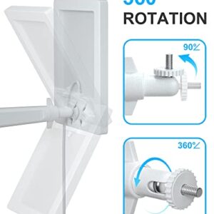 Solar Panel for Ring Camera, Camera Solar Panel Charger for Ring Stick Up Cam Battery & Spotlight Cam Battery(No Camera)