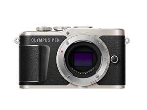 olympus pen e-pl9 body only with 3-inch lcd (onyx black)