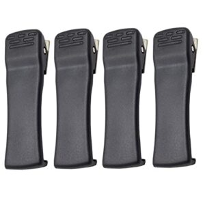 mingyinige 4 pack belt clip for motorola xts-3000 xts-3500 xts-5000 xts3000 xts3500 xts5000 apx6000 apx7000 as hln8460 ntn8266 tetra mtp200 mtp30 walkie talkie