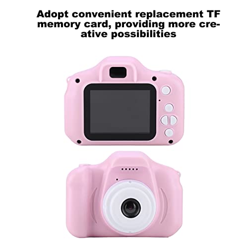 HD Digital Camera for Kids,X2 Mini Portable 2.0 Inch IPS Color Sn Children's Digital Camera HD 1080P Camera (Pink)