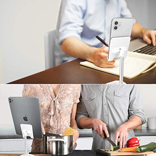 Acuvar HD Sound Bluetooth Wireless Speaker with Adjustable Phone and Tablet Desk Stand Holder with Built in Rechargeable Battery for Home and Office Compatible with All Mobile Phones & Tablets