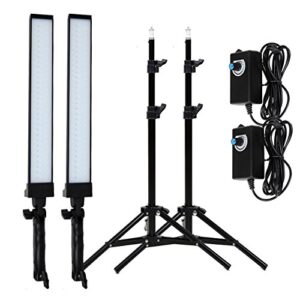 GSKAIWEN 180 LED Light Photography Studio LED Lighting Kit Adjustable Light with Light Stand Tripod Photographic Video Fill Light