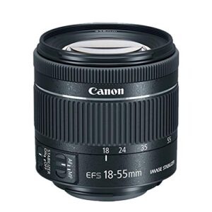 Canon EOS Rebel T8iDSLR Camera w/EF-S 18-55mm F/4-5.6 is STM Zoom Lens + 128GB Memory + Case + Tripod + Filters (36pc Bundle) (Renewed)