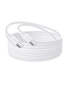 usb c to usb c fast charging cable for android phones, samsung galaxy s23 ultra s23+ s22 s22+ s21 plus a03s a02s a13 a12 a53, google pixel 7 pro 6 6a 5 5a 4 4a xl 3, ipad, long charger cord usbc type