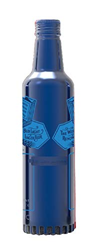 Bud Light Aluminum Bottle Designed Bluetooth Speaker with a Rechargeable Battery and up to 6 Hours of Playtime