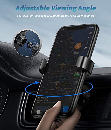 Phone Holder Mount for Honda Civic,Dashboard Air Vent Adjustable Phone Holder for Honda Civic 2019 2018 2017,Car Phone Mount for iPhone 7 iPhone 6s iPhone 8,for Samsung,Smartphone for 4.7/5 in