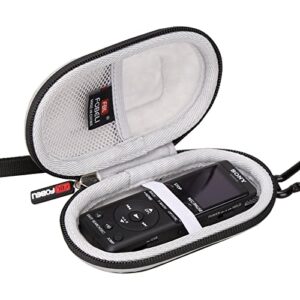 fblfobeli carrying case for sony icd-ux570 digital voice recorder, travel storage digital voice recorder machine carrying bag
