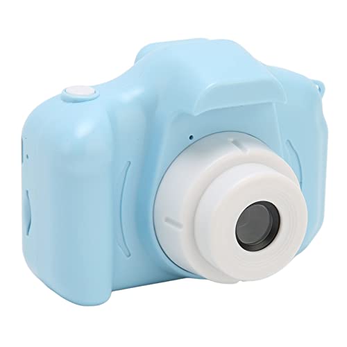 Kids Digital Camera Kids Selfie Camera Multi Mode Filter Front Rear 8MP Cute Toddler Camera with Lanyard 32G Memory Card Blue