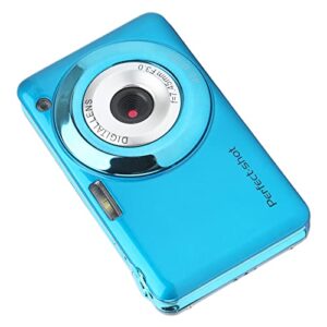 Digital Camera, Kids Camera 2.7in 48MP High Definition Camera with 8X Zoom, Compact Portable Mini Cameras for 4-15 Year Old Kid Children Teen Student Girls Boys(Blue)