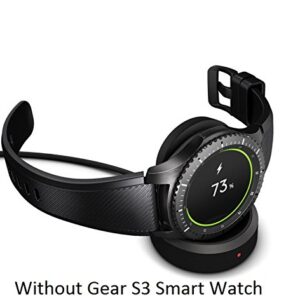 Genuine Samsung Qi Wireless Charging Dock Cradle Charger For Gear S3 Classic,Frontier SM-R760 with 3FT Micro USB & Stylus (New)
