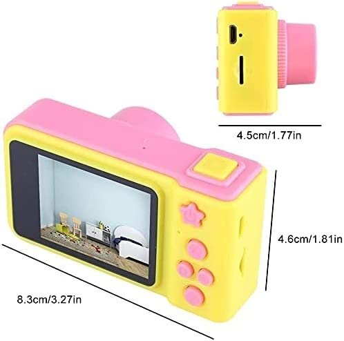 Digital Cameras for Kids Kids Camera 2.0 Inch Mini Rechargeable Child Digital Camera Toys for Children with 400MA Battery, for 2-8 Year Old Boys Girls