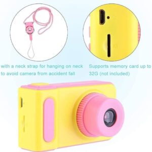 Digital Cameras for Kids Kids Camera 2.0 Inch Mini Rechargeable Child Digital Camera Toys for Children with 400MA Battery, for 2-8 Year Old Boys Girls