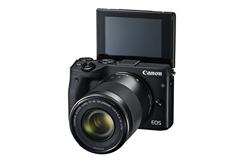 Canon 9694B031 24.2MP EOS M3 Mirrorless Digital Camera (Black)