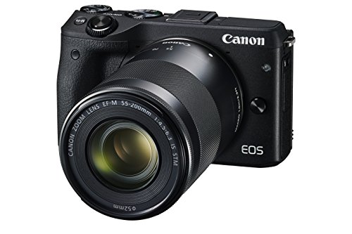 Canon 9694B031 24.2MP EOS M3 Mirrorless Digital Camera (Black)