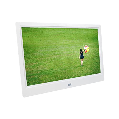 10 Inch Screen LED Backlight HD 1024 * 600 Digital Photo Frame Electronic Album Picture Music Movie Full Function (Color : C, Size : UK Plug)