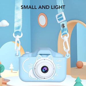 Kids Digital Camera, Kids Selfie Camera 2.0 inch Support 32G Memory Card Cute for Children