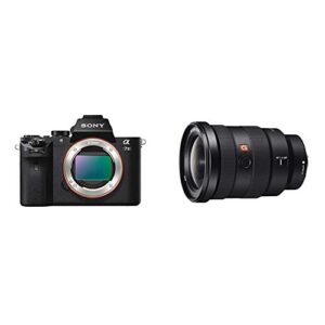 sony alpha 7 ii e-mount interchangeable lens mirrorless camera with full frame sensor fe 16-35mm f2.8 gm wide-angle zoom lens (sel1635gm), black