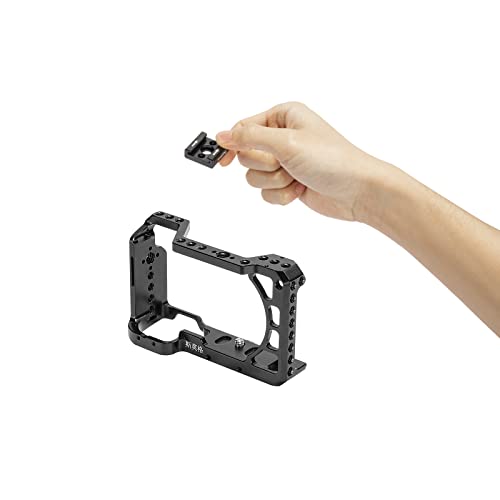 SmallRig Cold Shoe Mount Adapter (2pcs Pack) with 1/4"-20 Thread for Camera Cage Flash LED Monitor - 2060