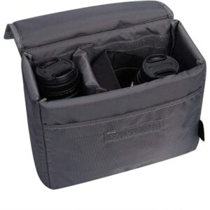 S-ZONE Water Resistant DSLR SLR Camera Insert Bag Inner Case Bag(Large)