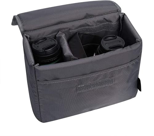 S-ZONE Water Resistant DSLR SLR Camera Insert Bag Inner Case Bag(Large)