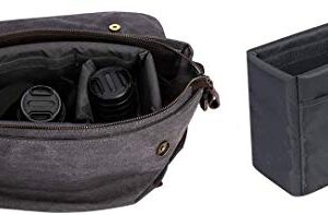 S-ZONE Water Resistant DSLR SLR Camera Insert Bag Inner Case Bag(Large)