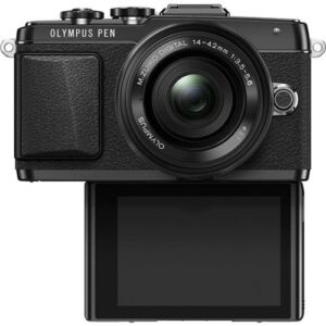 Olympus E-PL7 16MP Mirrorless Digital Camera with 3-Inch LCD with 14-42mm EZ Lens (Black)