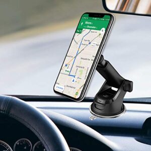 Cellet Magnetic Windshield & Dash Car Mount, Phone Holder, Desk Stand, Cradle with Extendable Arm Compatible with iPhones Samsung Galaxy, Note, Moto, LG, Nokia Google Pixel Phones