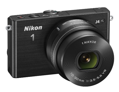 Nikon 1 J4 Digital Camera with 1 NIKKOR 10-30mm f/3.5-5.6 PD Zoom Lens (Black) (Discontinued by Manufacturer)