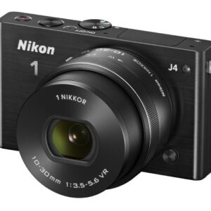 Nikon 1 J4 Digital Camera with 1 NIKKOR 10-30mm f/3.5-5.6 PD Zoom Lens (Black) (Discontinued by Manufacturer)