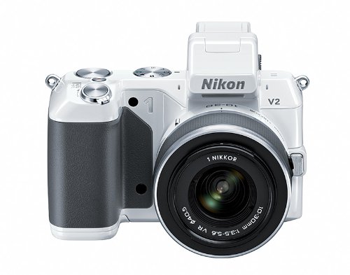 Nikon 1 V2 14.2 MP HD Digital Camera Body Only (White)