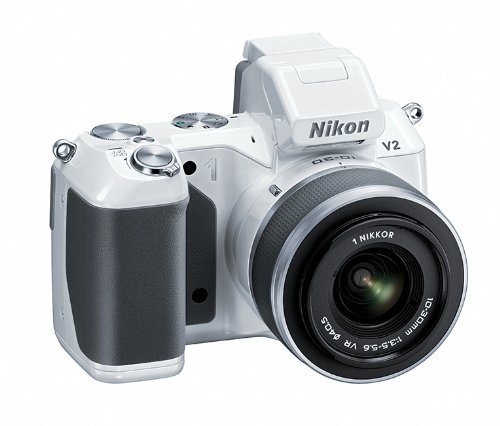 Nikon 1 V2 14.2 MP HD Digital Camera Body Only (White)