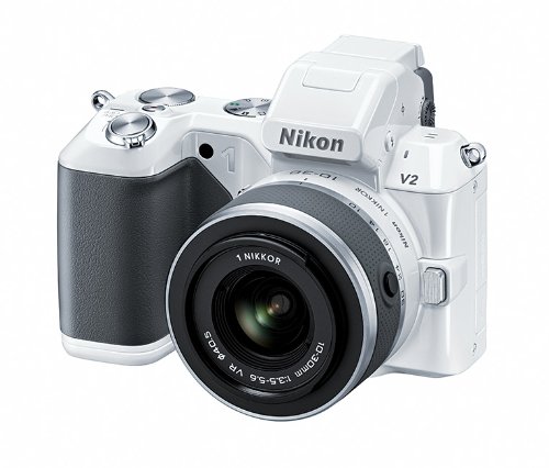 Nikon 1 V2 14.2 MP HD Digital Camera Body Only (White)