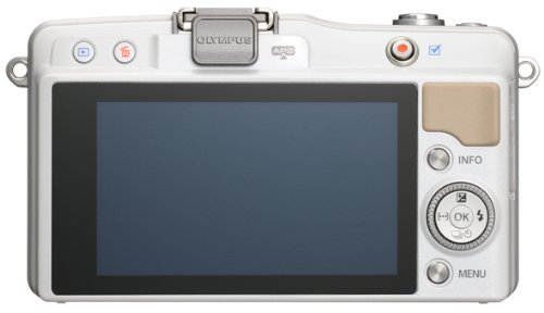 Olympus E-PM2 Mirrorless Digital Camera with 14-42mm Lens (White) (Old Model)